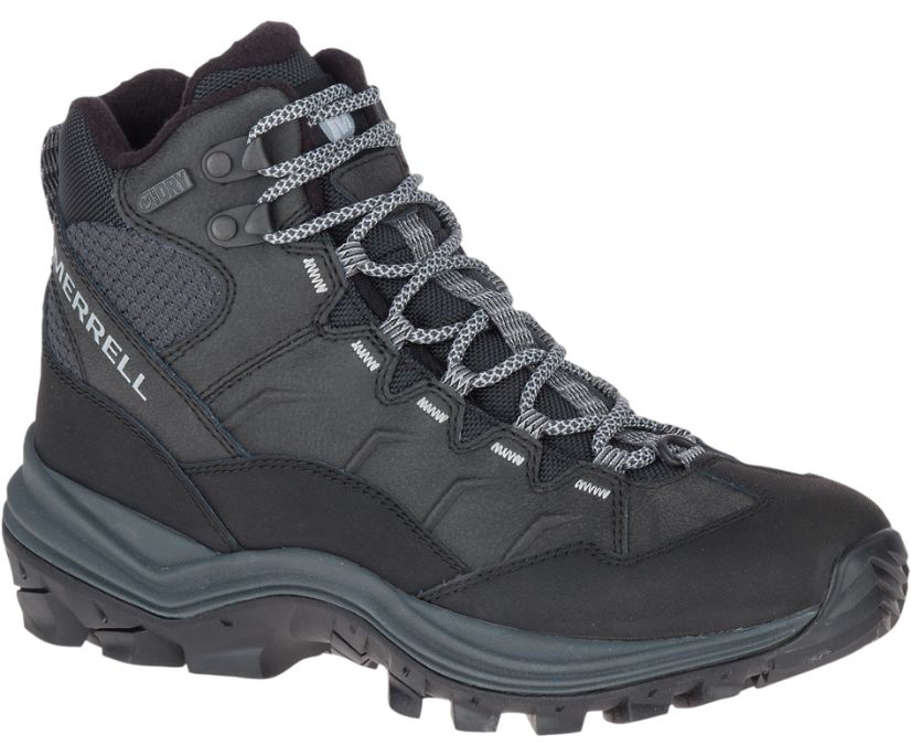 Buty Merrell Thermo Chill Mid Wasserdicht - Buty Trekkingowe Damskie Merrell - Czarne [HUMJD-7936]